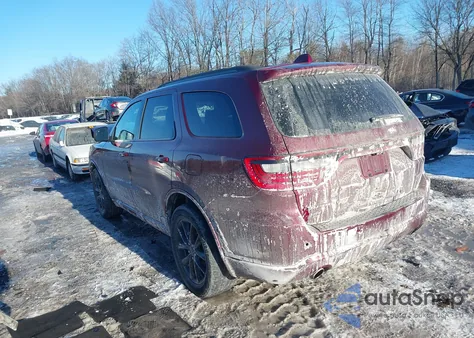 2018 Dodge Durango Gt Awd from USA, damaged, VIN 1C4RDJDG3JC355351